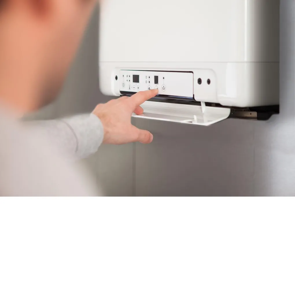 Внутрішній блок теплового насоса Daikin Altherma R Hybrid + Конденсаційний котел настінного типу (EHYHBH08AV32)- Фото 3