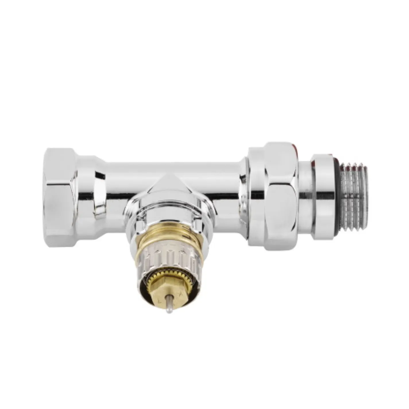 Термостатичний клапан Danfoss RA-NCX 15 1/2 хром прямий (013G4238) - Фото 1
