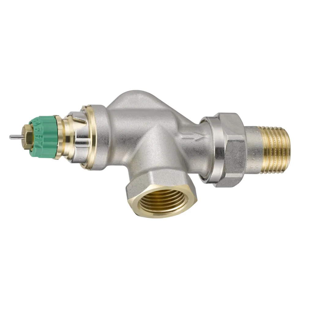 Клапан радіаторний під термоголовку Danfoss RA-DV 1/2" кутовий горизонтальний (013G7710)