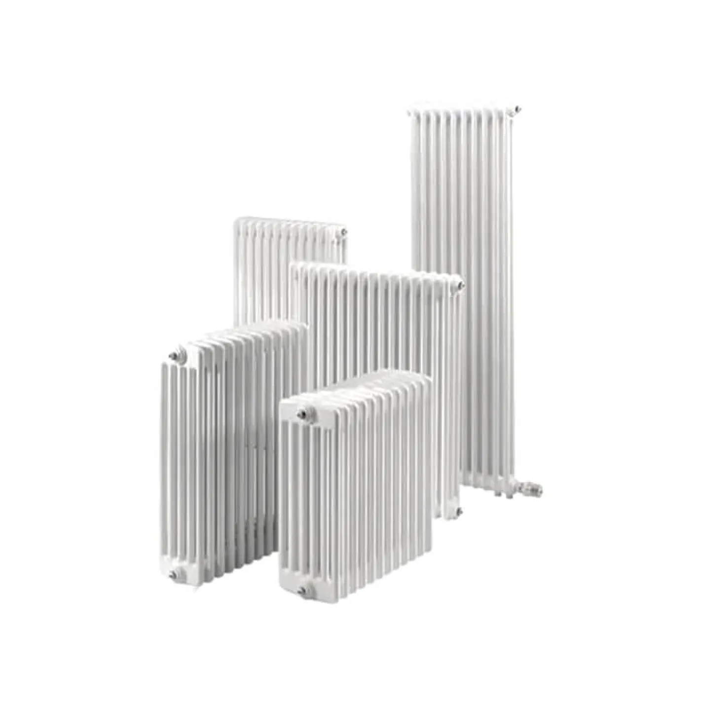 Трубчатый радиатор DeLonghi Multicolumn 570 3 колонны 18 секций RAL9016 (170120242471) - Фото 1