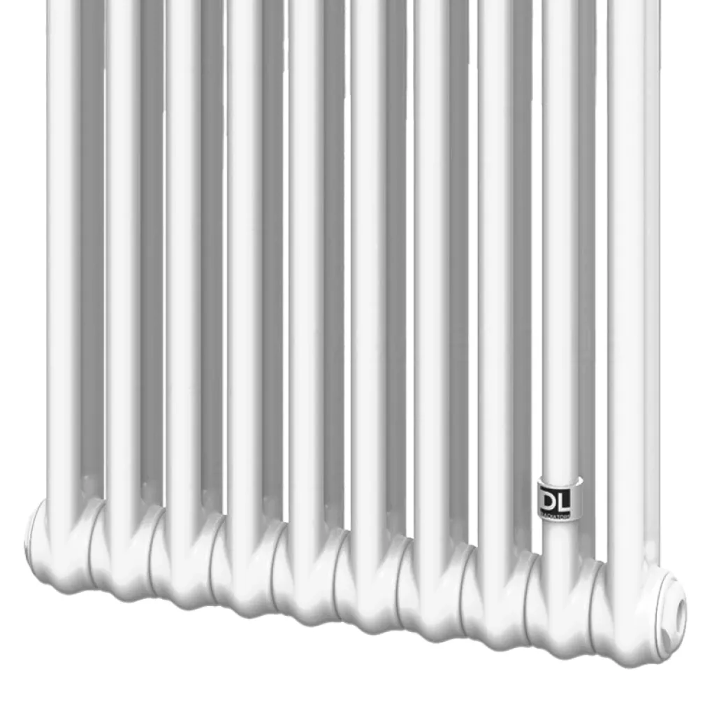 Трубчатый радиатор DeLonghi Multicolumn 1800 2 колонны 8 секций RAL9016 (170120242443)- Фото 2