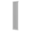 Трубчастый радиатор DeLonghi Multicolumn 1800 3 колонны 8 секций 1/2 RAL9016 (0Q00318000800D0)- Фото 1
