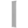 Трубчастый радиатор DeLonghi Multicolumn 2000 3 колонны 8 секций 1/2 RAL9016 (0Q00320000800D0)- Фото 1