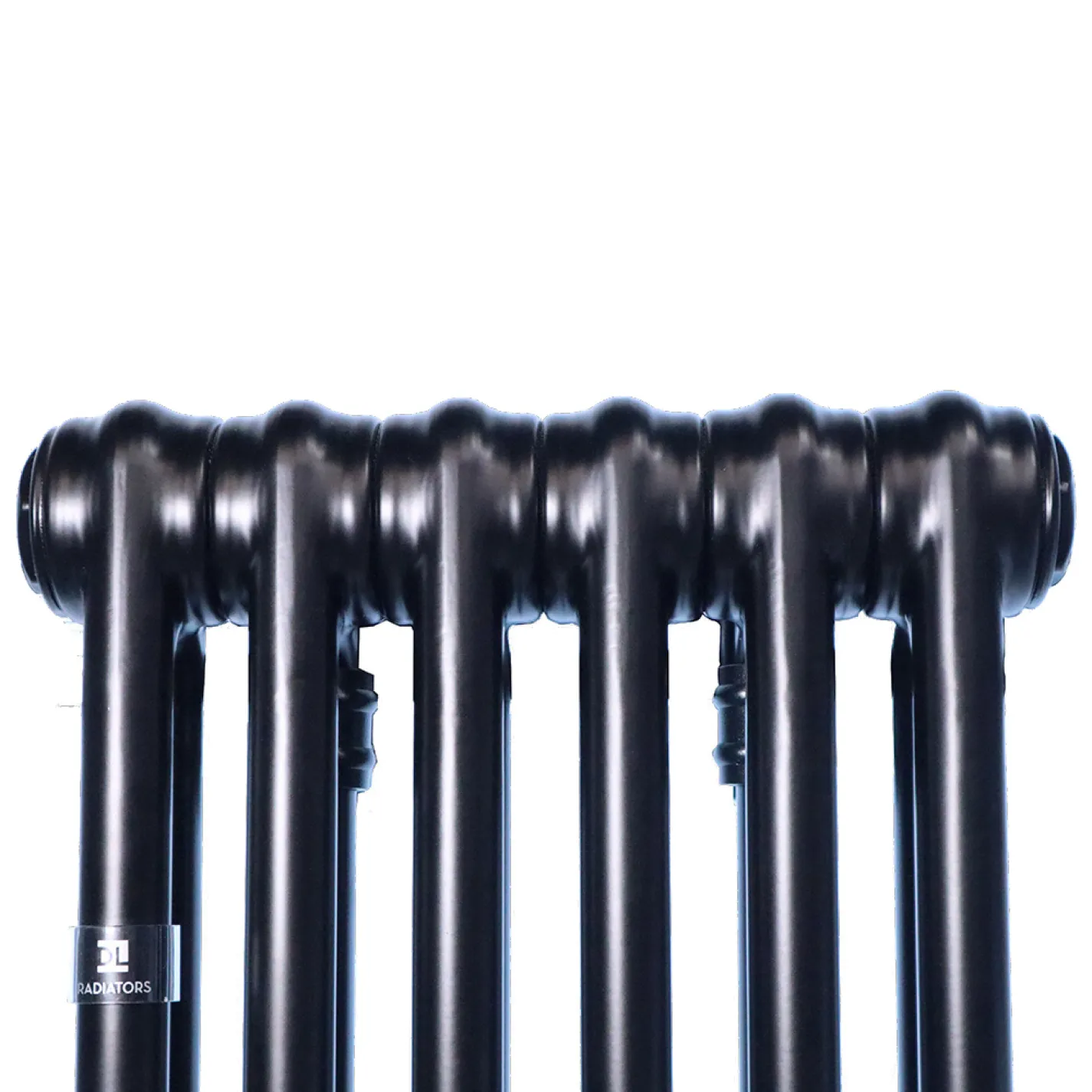 Трубчастый радиатор DeLonghi Multicolumn 1800 2 колонны 10 секций RAL90005MATT (0Q10218001000D0RAL9005M) - Фото 3