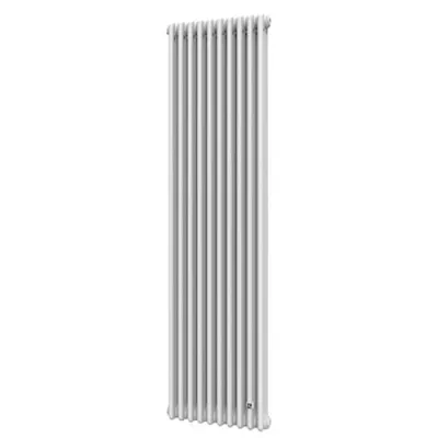 Трубчастый радиатор DeLonghi Multicolumn 1800 3 колонны 10 секций 1/2 RAL9016 (0Q00318001000D0)