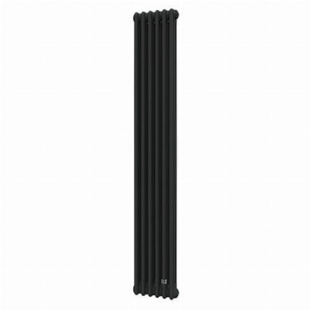 Трубчастый радиатор DeLonghi Multicolumn 1800 3 колонны 6 секций RAL90005MATT (0Q10318000600D0RAL9005M)