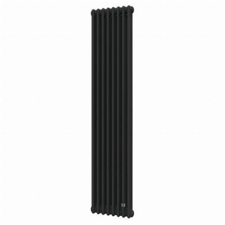 Трубчастый радиатор DeLonghi Multicolumn 1800 3 колонны 8 секций RAL90005MATT (0Q10318000800D0RAL9005M)