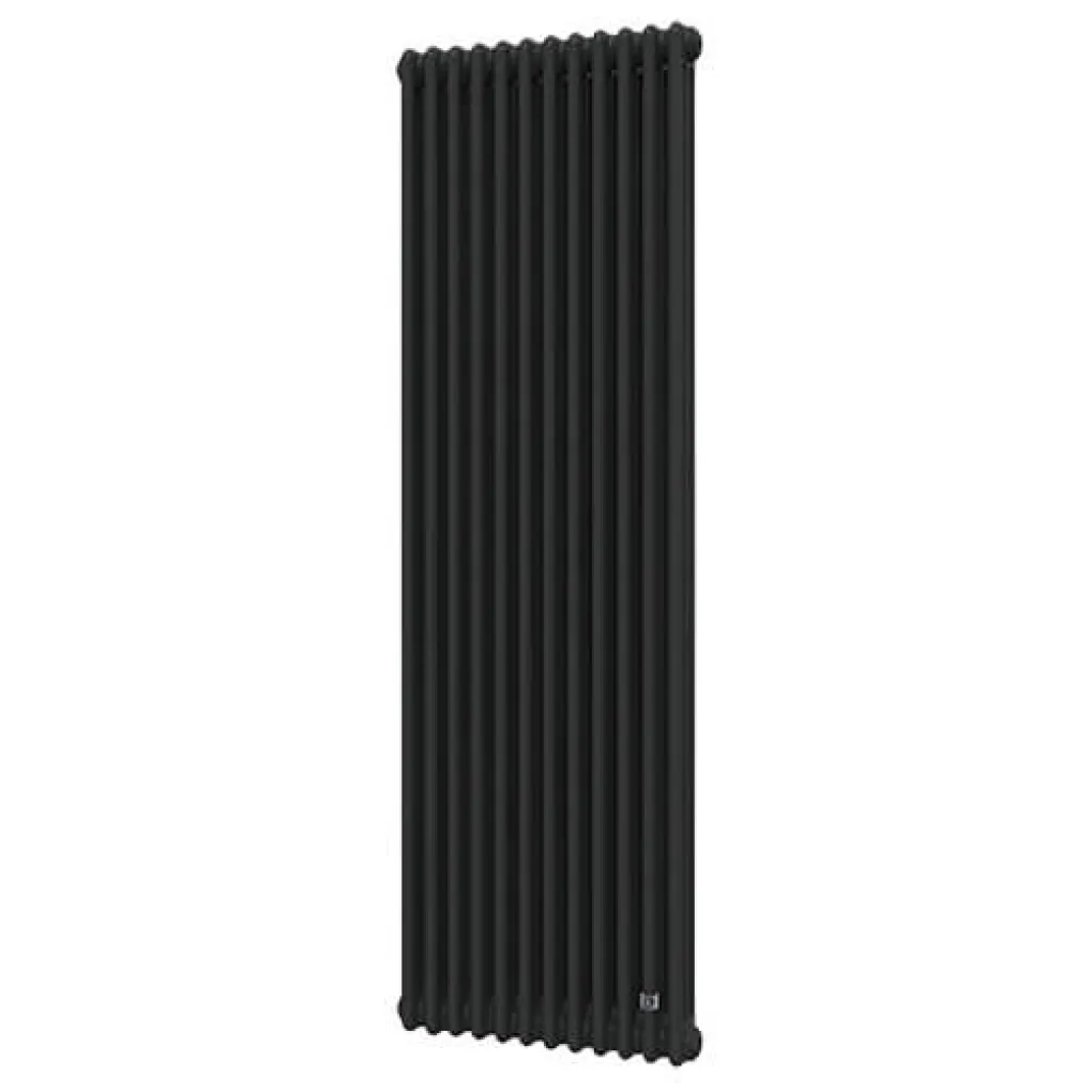 Трубчастый радиатор DeLonghi Multicolumn 1800 3 колонны 12 секций RAL90005MATT (0Q10318001200D0RAL9005M)- Фото 1