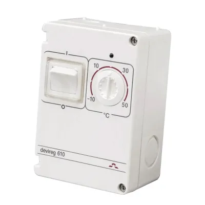 Терморегулятор для теплого пола Devi DEVIreg 610 (140F1080)