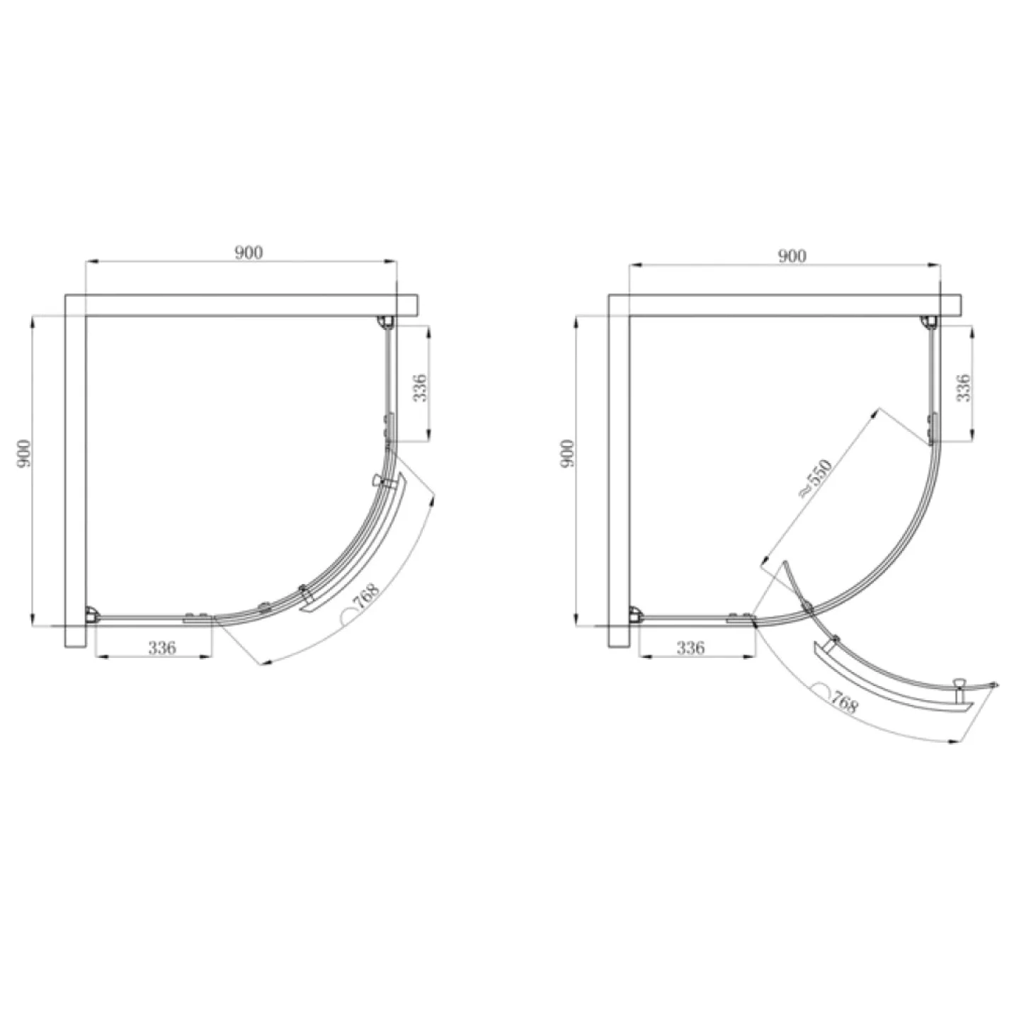 Душевой поддон Devit Comfort 90x90 см (FTR1123) - Фото 1