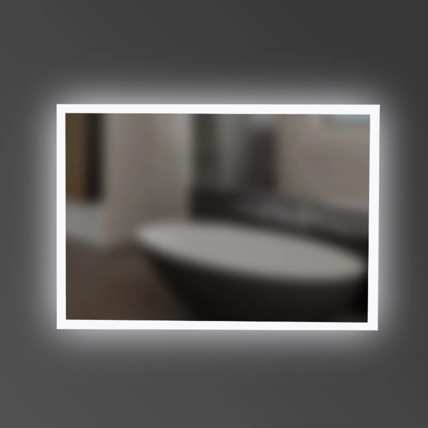 Дзеркало Devit Art 1000x700, прямокутне, з LED-підсвічуванням (6032100) - Фото 1