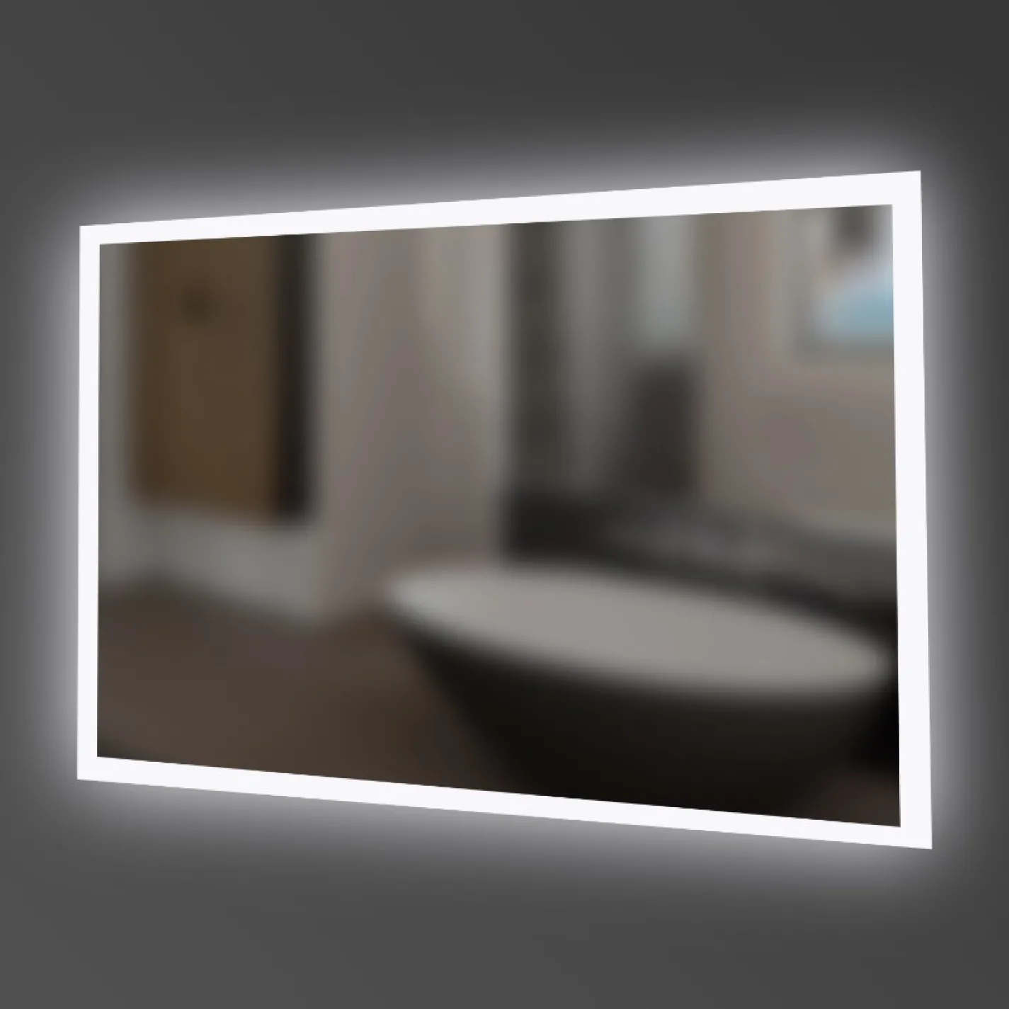 Дзеркало Devit Art 1000x700, прямокутне, з LED-підсвічуванням (6032100) - Фото 2