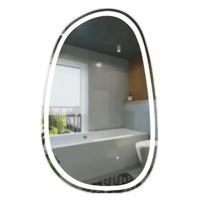 Зеркало Devit Style 530х830, асимметричное, с LED-подсветкой (5415080)