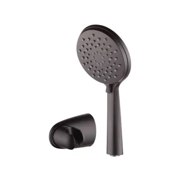 Ручной душ Devit Acqua с держателем, черный матовый (851155B)