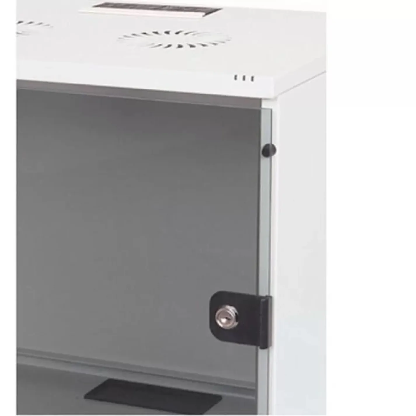 Коммутационный шкаф Digitus Soho 19" 9U 540x400 мм стеклянные двери серый (DN-1909-U-S-1) - Фото 1