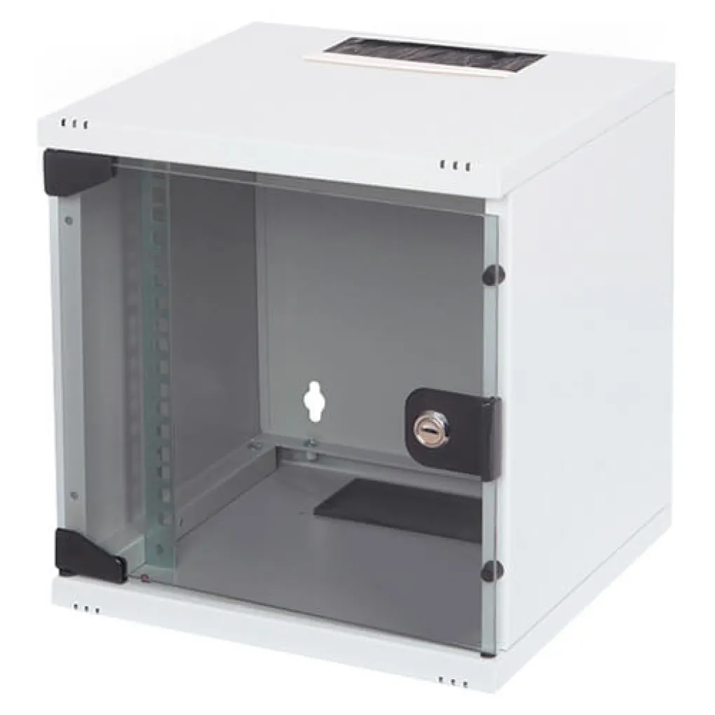 Комутаційна шафа Digitus 10" 6U 312x300 мм сіра- Фото 1