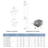 Свердловинний відцентровий насос Dongyin 3.5SDm3/20 1.1 кВт 112 м 80 л/хв Ø94 мм (777115)- Фото 2