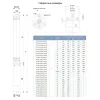 Скважинный центробежный насос Dongyin 3SDm1.8/10 0.25 кВт 43 м 45 л/мин Ø80 мм (777101)- Фото 2