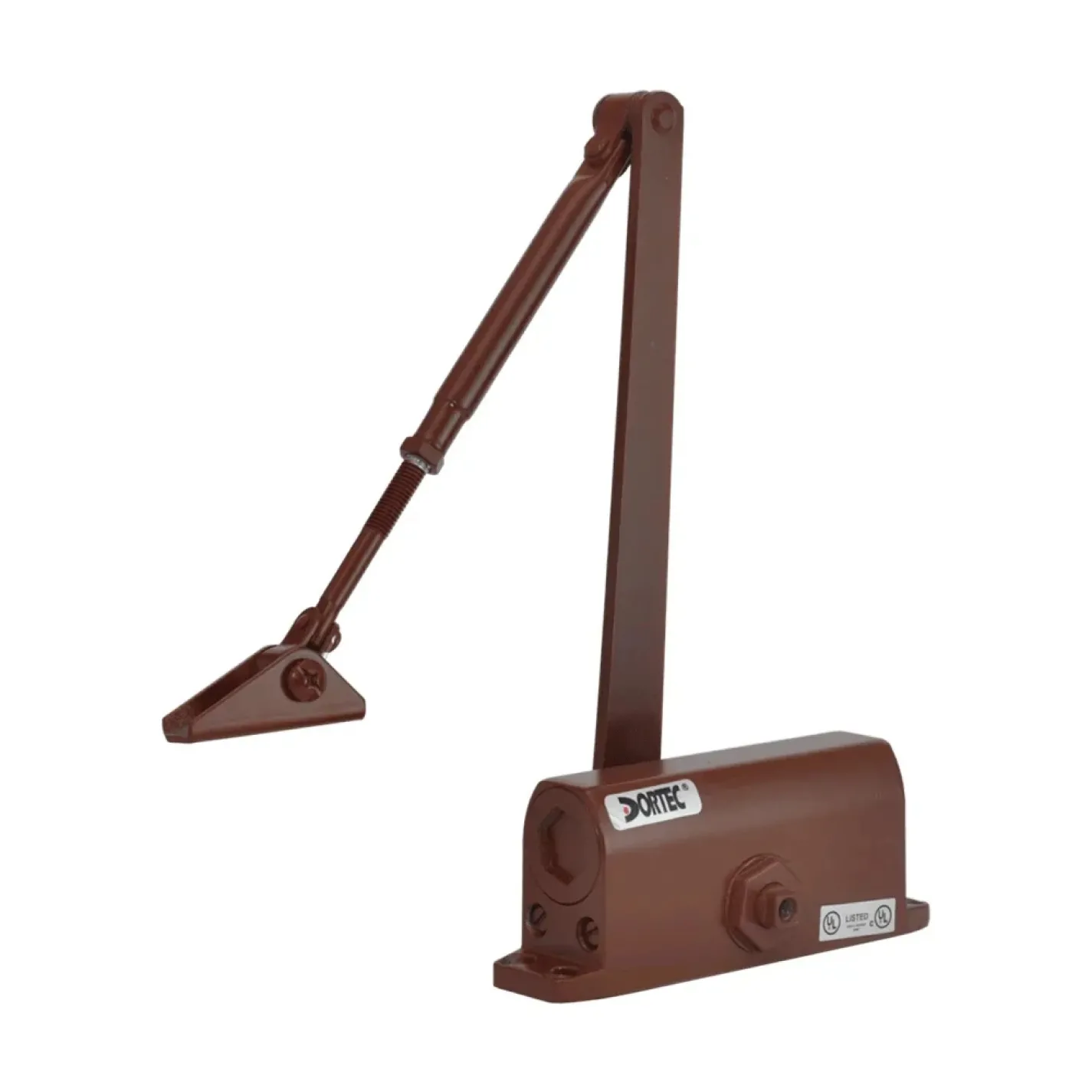 Дверной доводчик Dortec DT-62 Brown коричневый (63-00009) - Фото 1