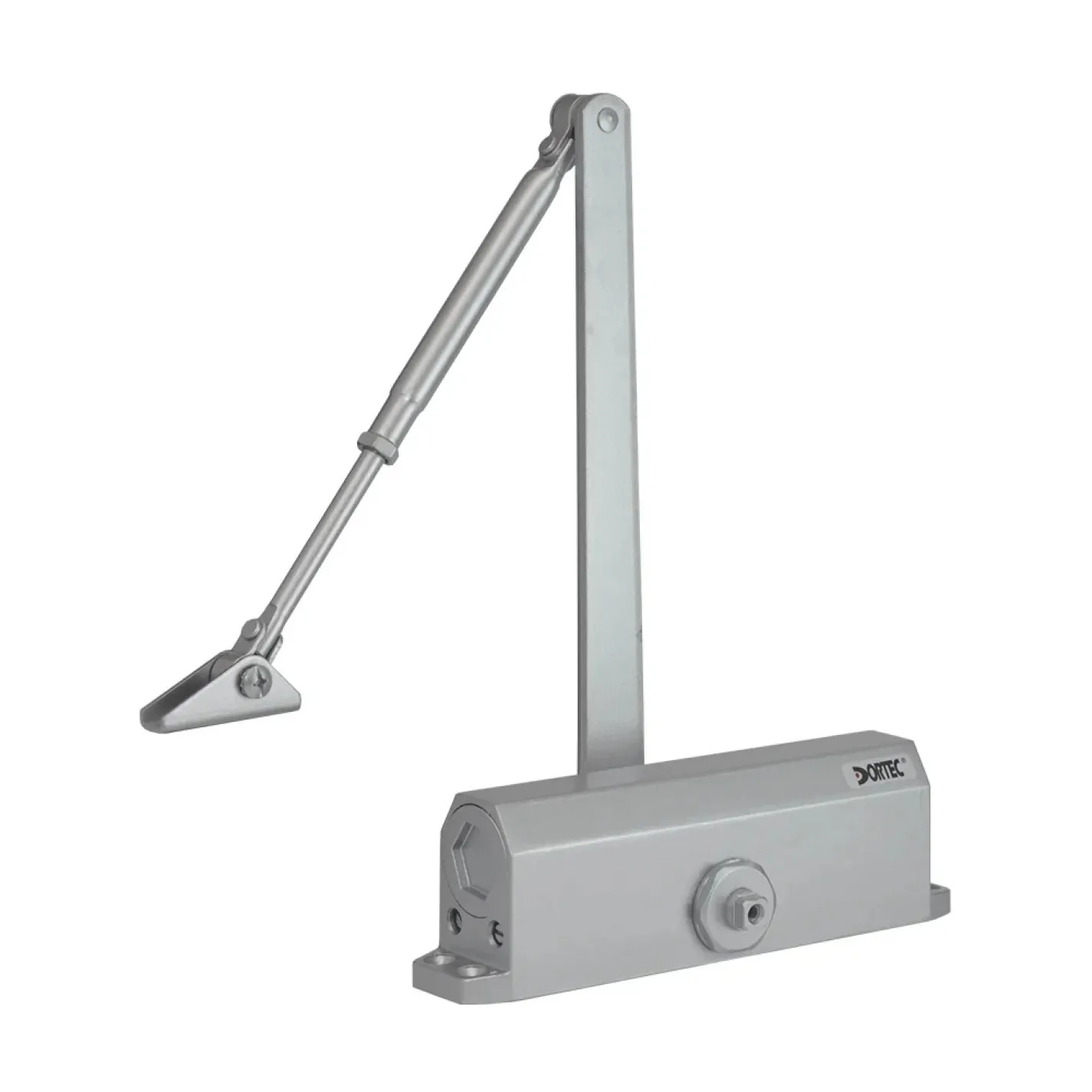 Дверной доводчик Dortec DT-64 Silver серебристый (63-00021) - Фото 1
