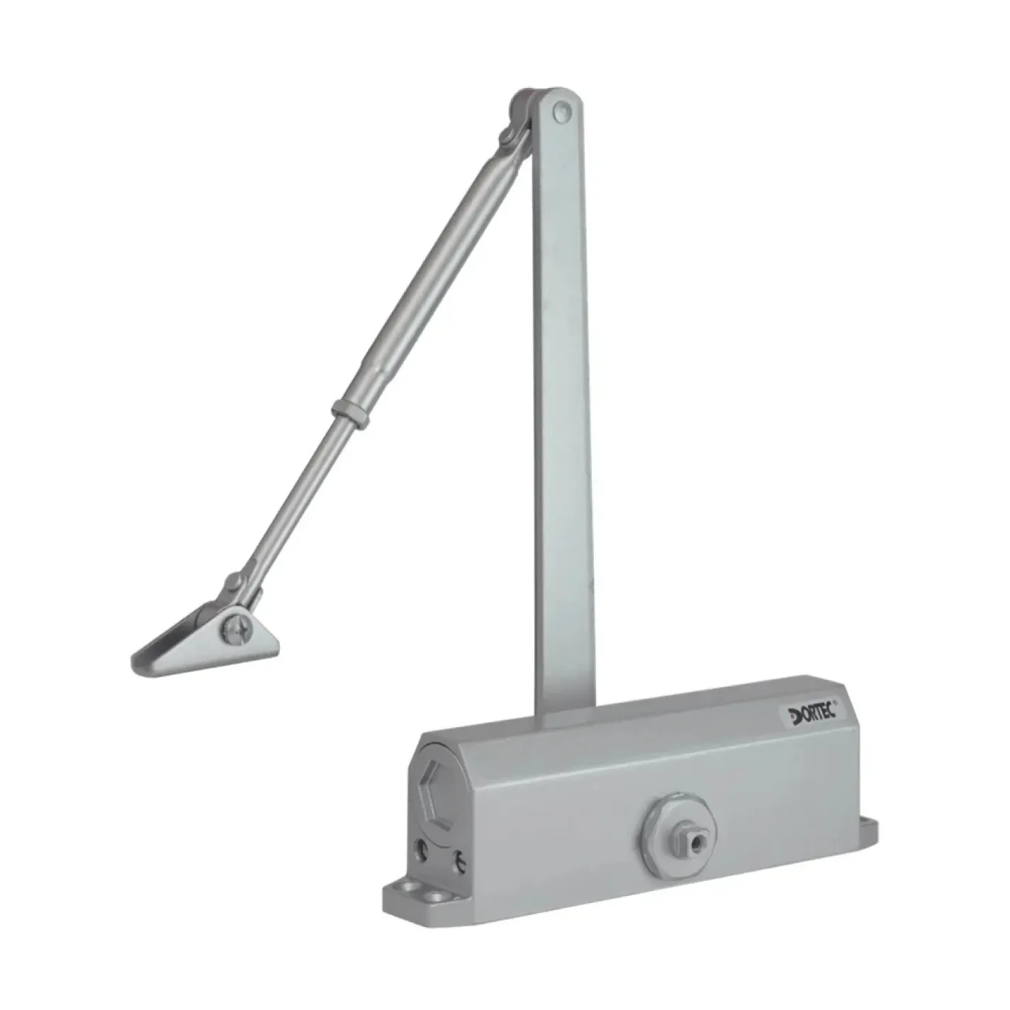 Дверной доводчик Dortec DT-65 Silver серебристый (63-00026) - Фото 1