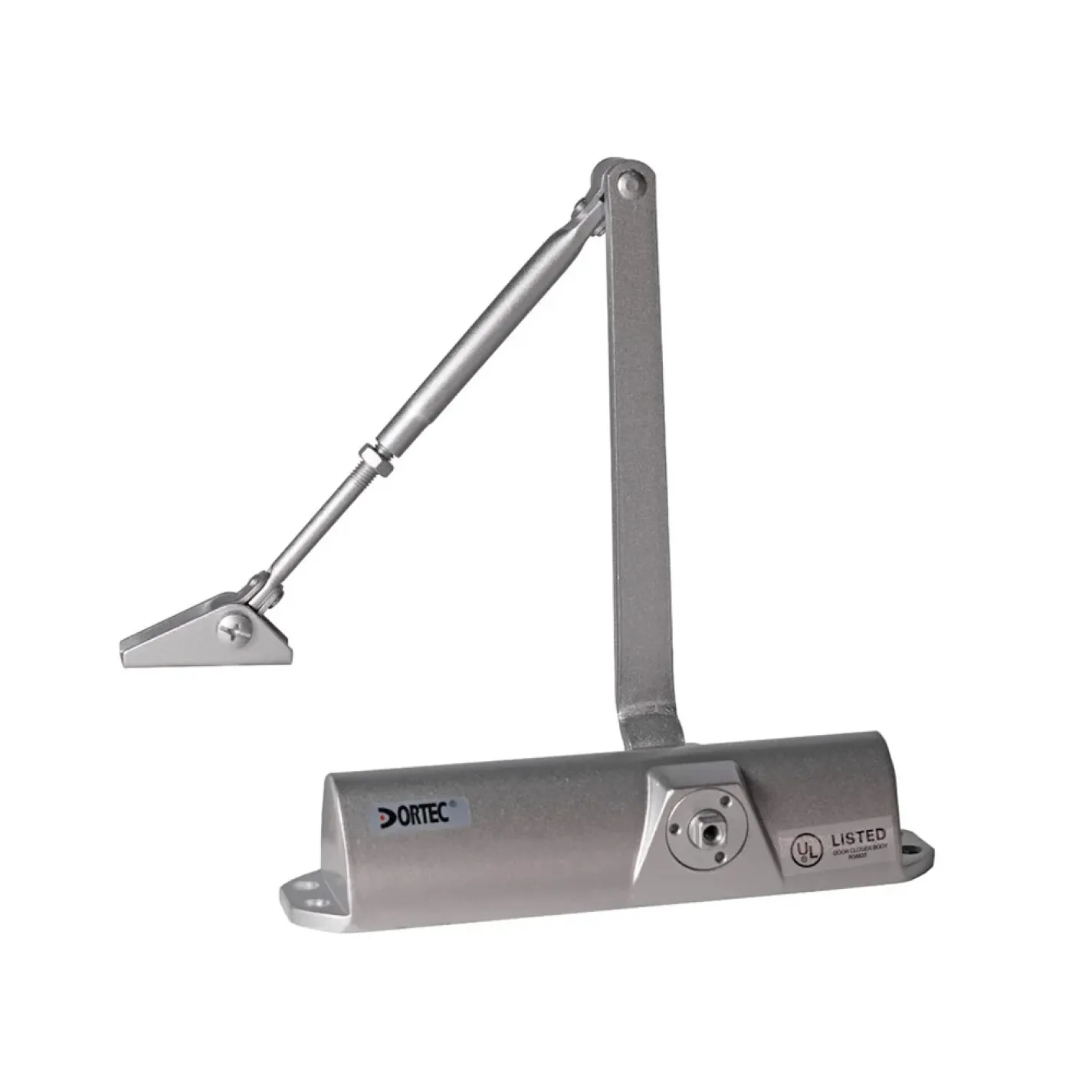 Дверний доводчик Dortec DT-83 Silver срібний (63-00058) - Фото 1