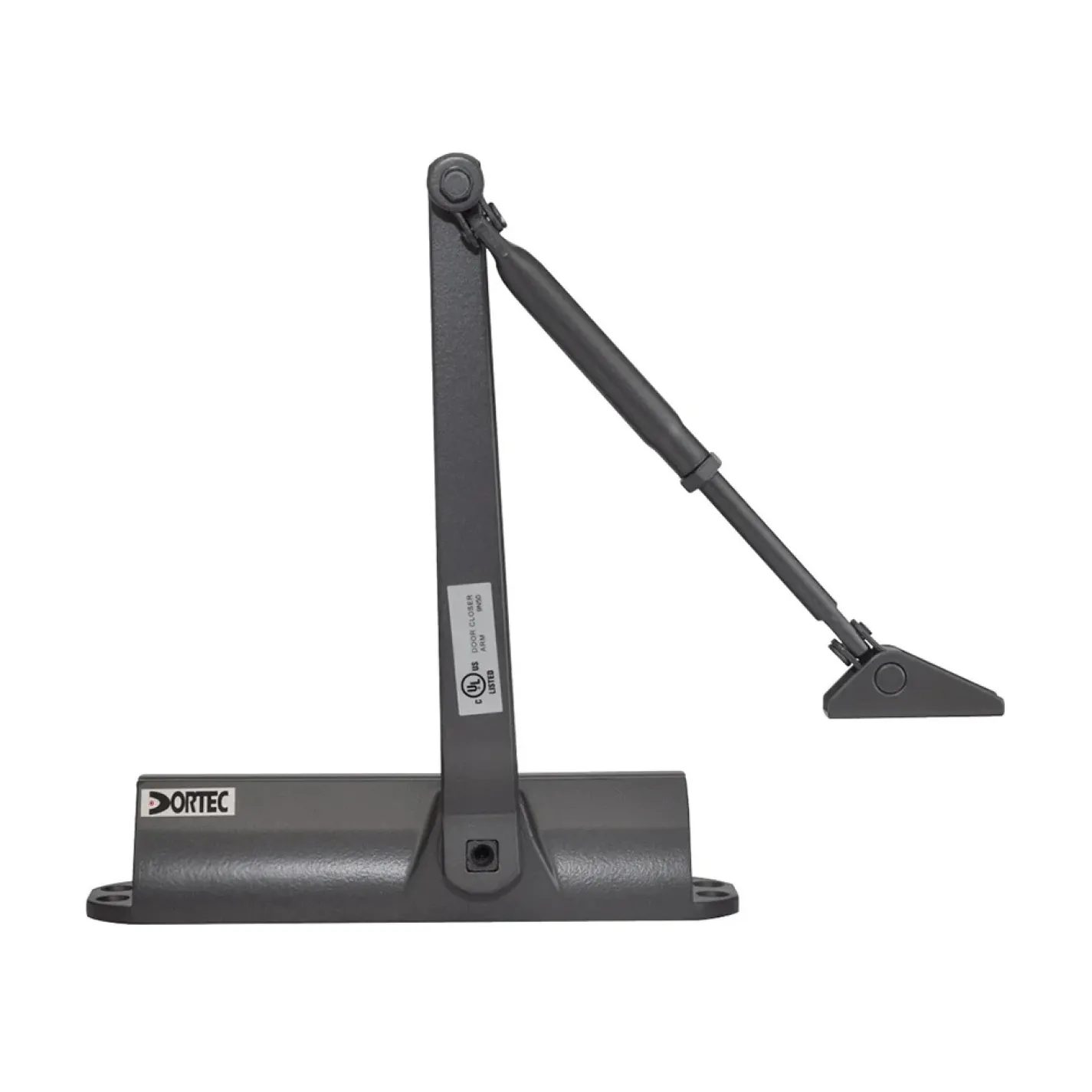 Дверний доводчик Dortec DT-84 Graphite графітовий (63-00035) - Фото 1