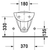 Биде подвесное Duravit D-Code (22571500002)- Фото 4