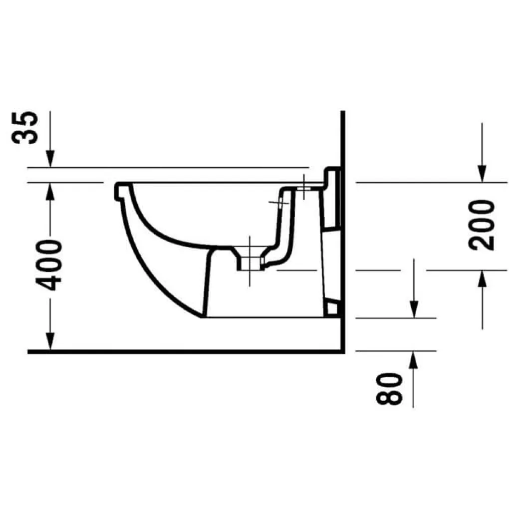 Биде подвесное Duravit Starсk3 (2230150000)- Фото 3