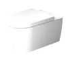 Підвісний унітаз Duravit ME by Starck білий матовий з покриттям HygieneGlaze (2529099000)- Фото 1