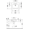 Раковина врізна Duravit ME by Starck 630х490 білий- Фото 3