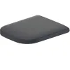 Сидіння для унітазу Duravit Happy D.2 з мікроліфтом чорний (0064591300)- Фото 1