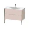 Тумба напольная Duravit XViu, 1010x480, серо-коричневый матовый (XV43030B191)- Фото 1