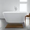 Ванна акриловая Duravit D-NEO, свободностоящая 160x75 см без перелива, с ножками и панелью (700486000000000)- Фото 2