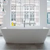 Ванна акрилова Duravit DURASQUARE, вільностояча 185x85 см з ніжками, панеллю та сифоном (700430000000000)- Фото 2