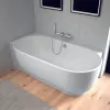 Ванна акриловая Duravit LUV, пристенная 180x95 см, левосторонняя с ножками и панелью (700431000000000)- Фото 4