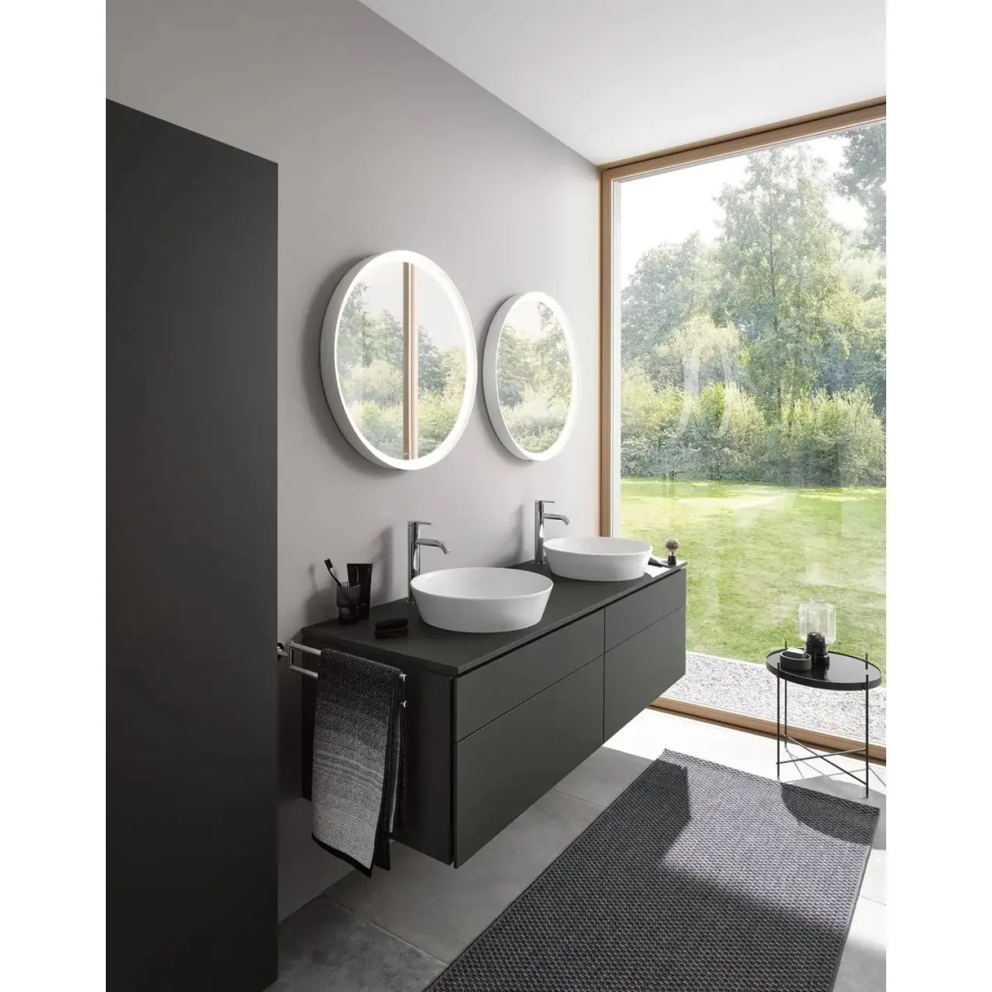 Раковина накладна Duravit Cape Cod 430х430 білий - Фото 3