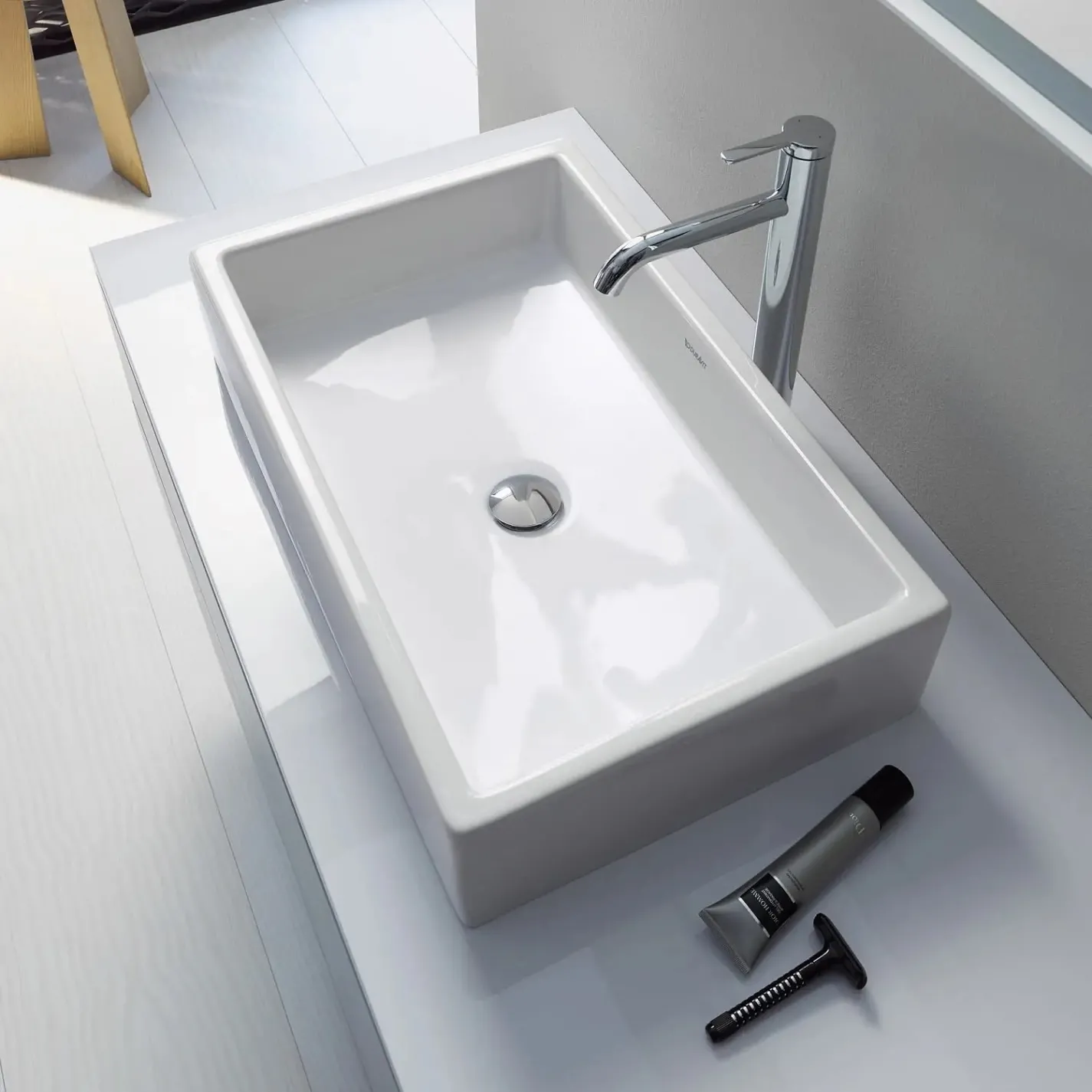 Раковина накладна Duravit Vero Air 600x380 білий - Фото 3