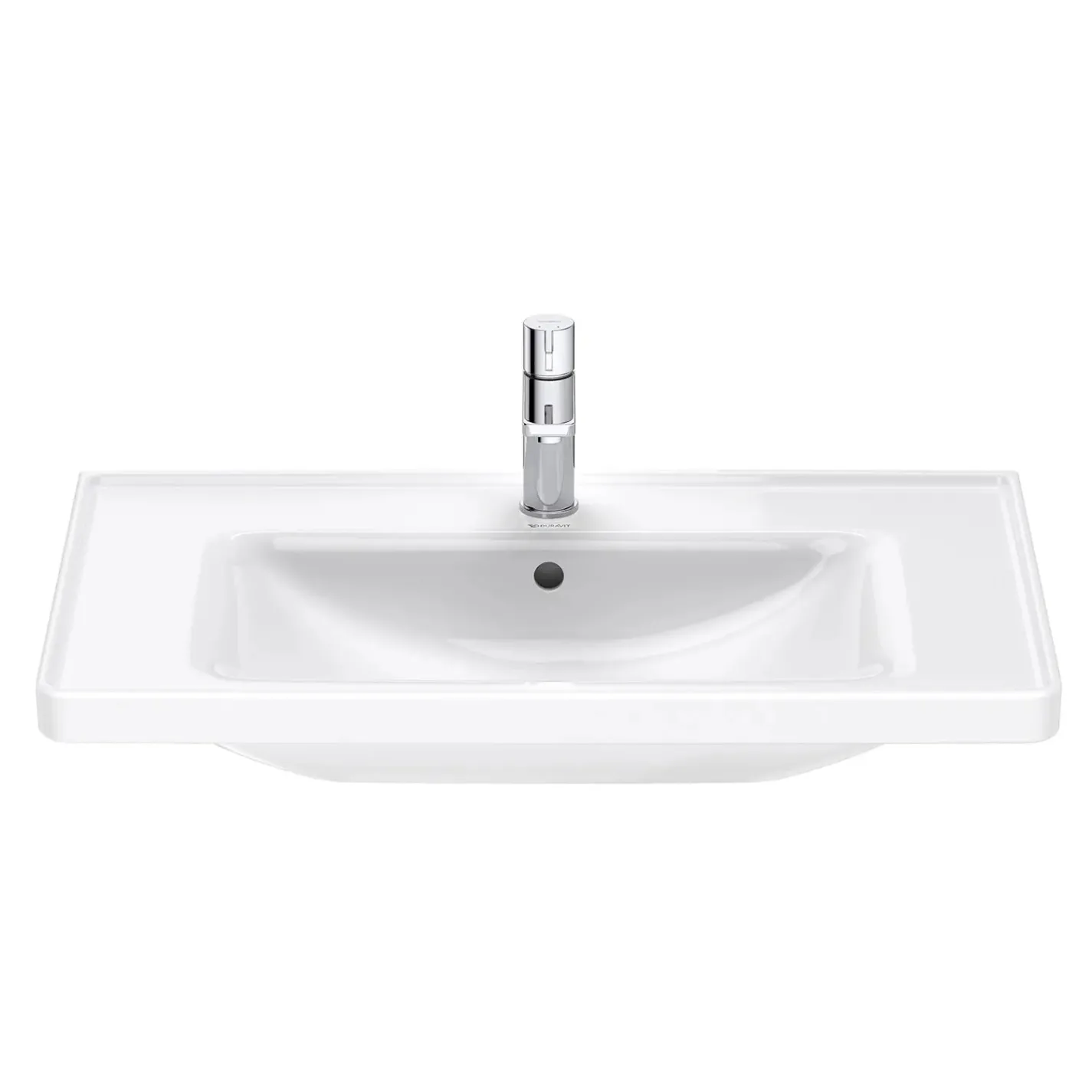 Раковина подвесная Duravit D-Neo 800x480 белый - Фото 1