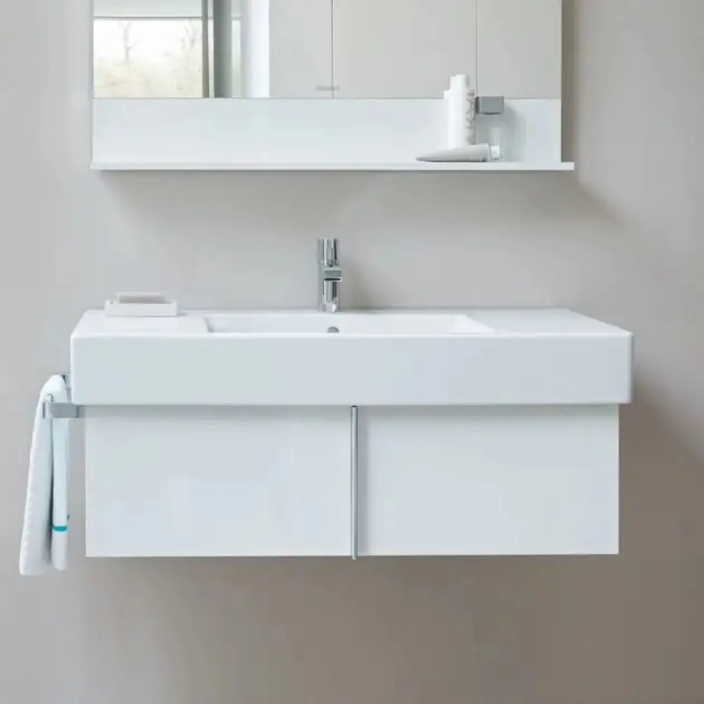 Раковина підвісна Duravit Vero 1050x490 білий - Фото 2