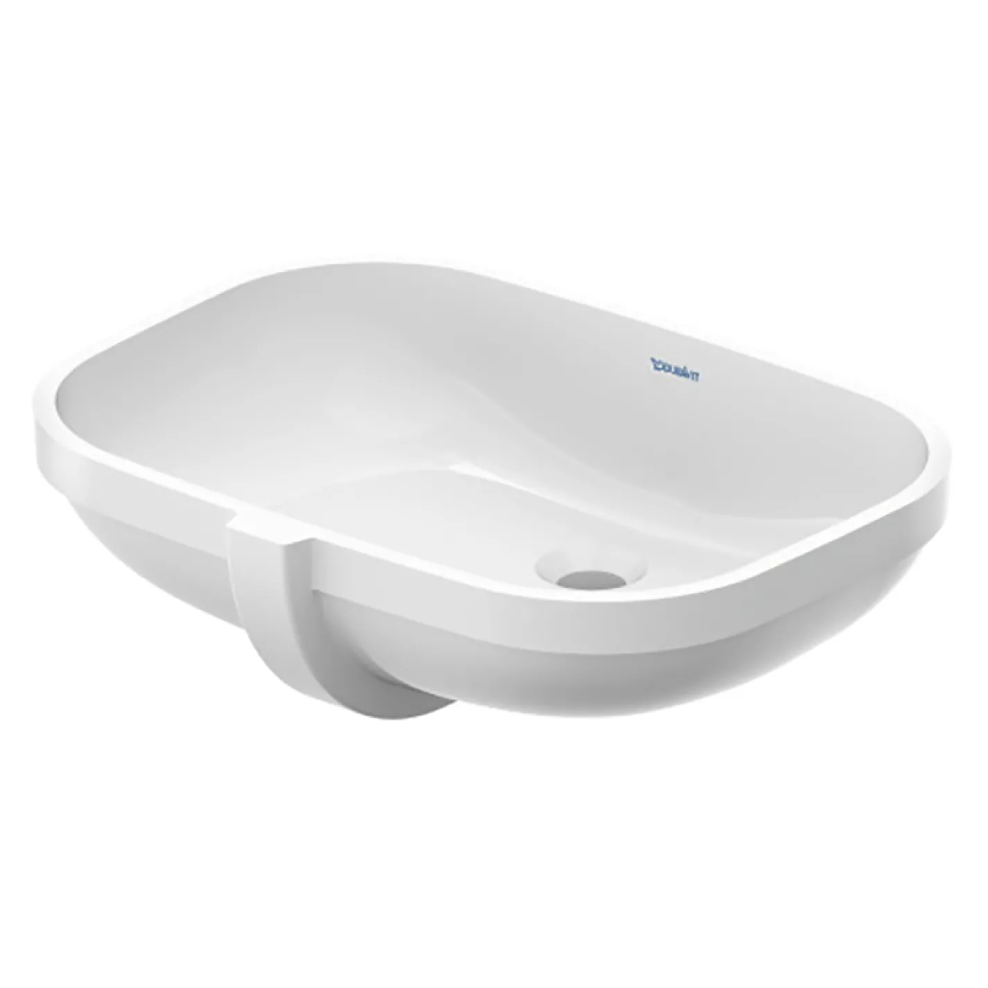 Умивальник вбудований Duravit D-Code 560x400 (0338560000) - Фото 1