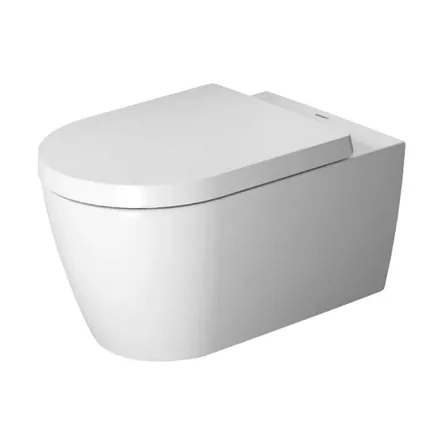 Унітаз підвісний Duravit Me by Starck 37х57 см з кришкою, білий (2529092600/0020092600)