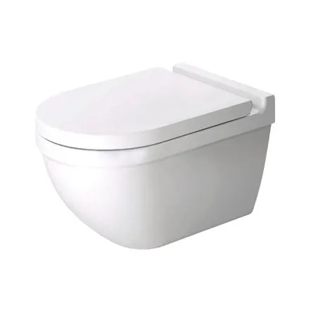 Унітаз підвісний Duravit Rimless Starck 3 з кришкою SoftClose (45270900A1)