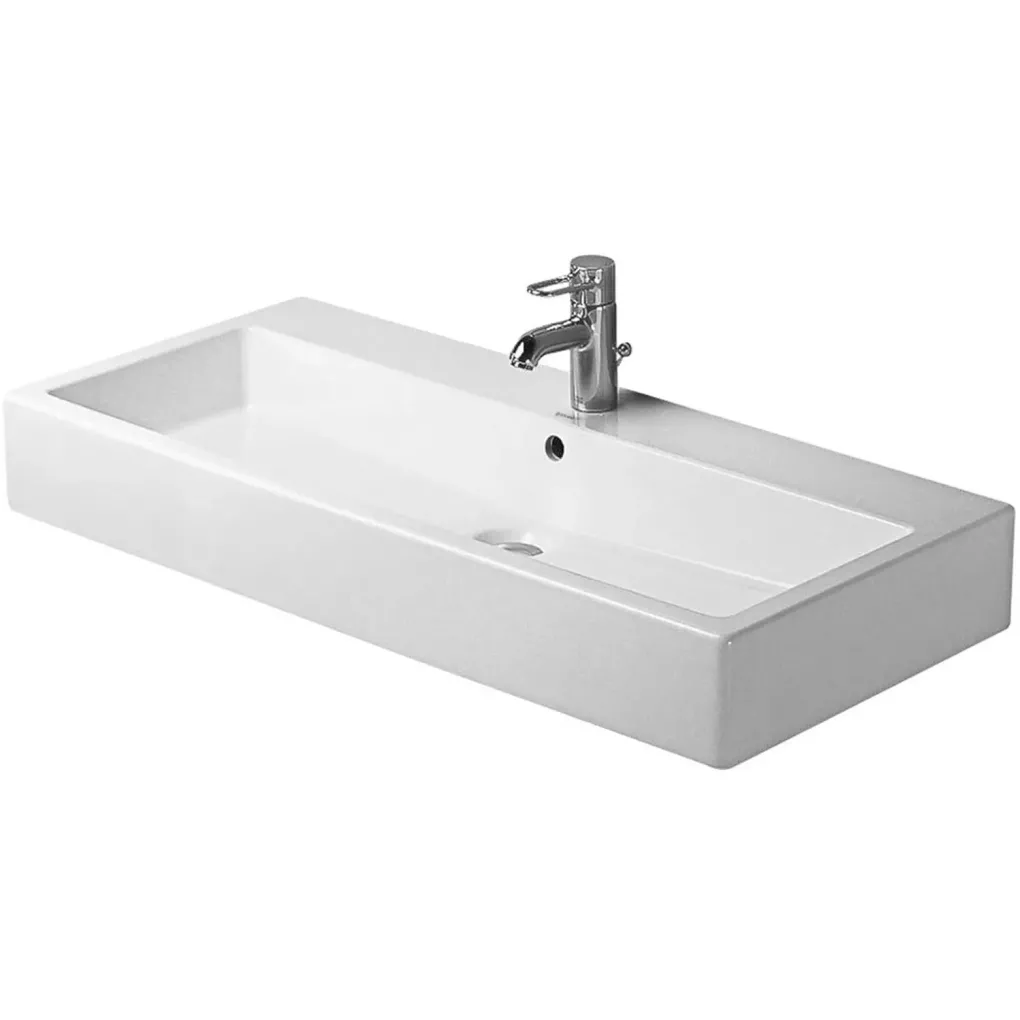 Раковина подвесная Duravit Vero 1000x470 белый- Фото 1