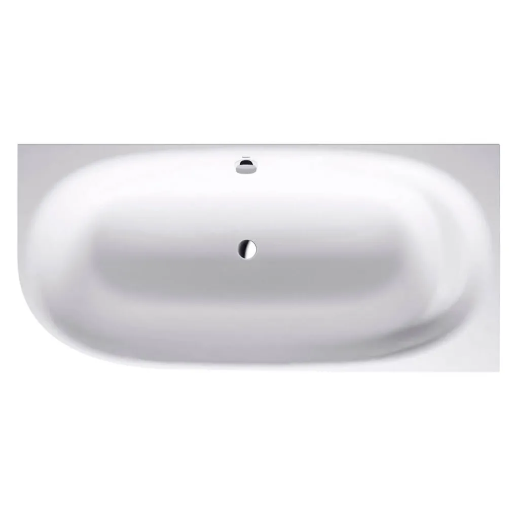 Ванна акрилова Duravit CAPE COD, пристінна 190x90 см правостороння з ніжками та панеллю (700363000000000)- Фото 1
