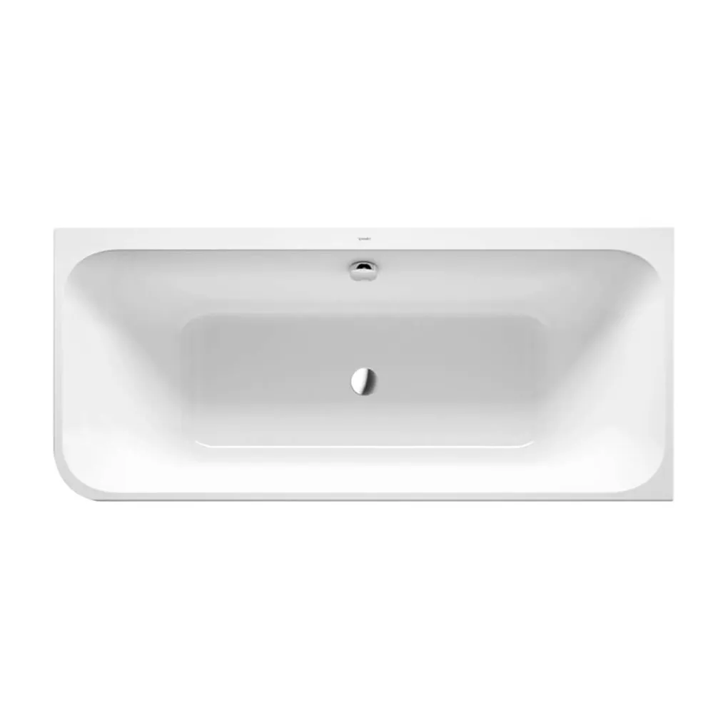 Ванна акриловая Duravit HAPPY D.2, пристенная 180x80 см левосторонняя с ножками и панелью (700316000000000)- Фото 2