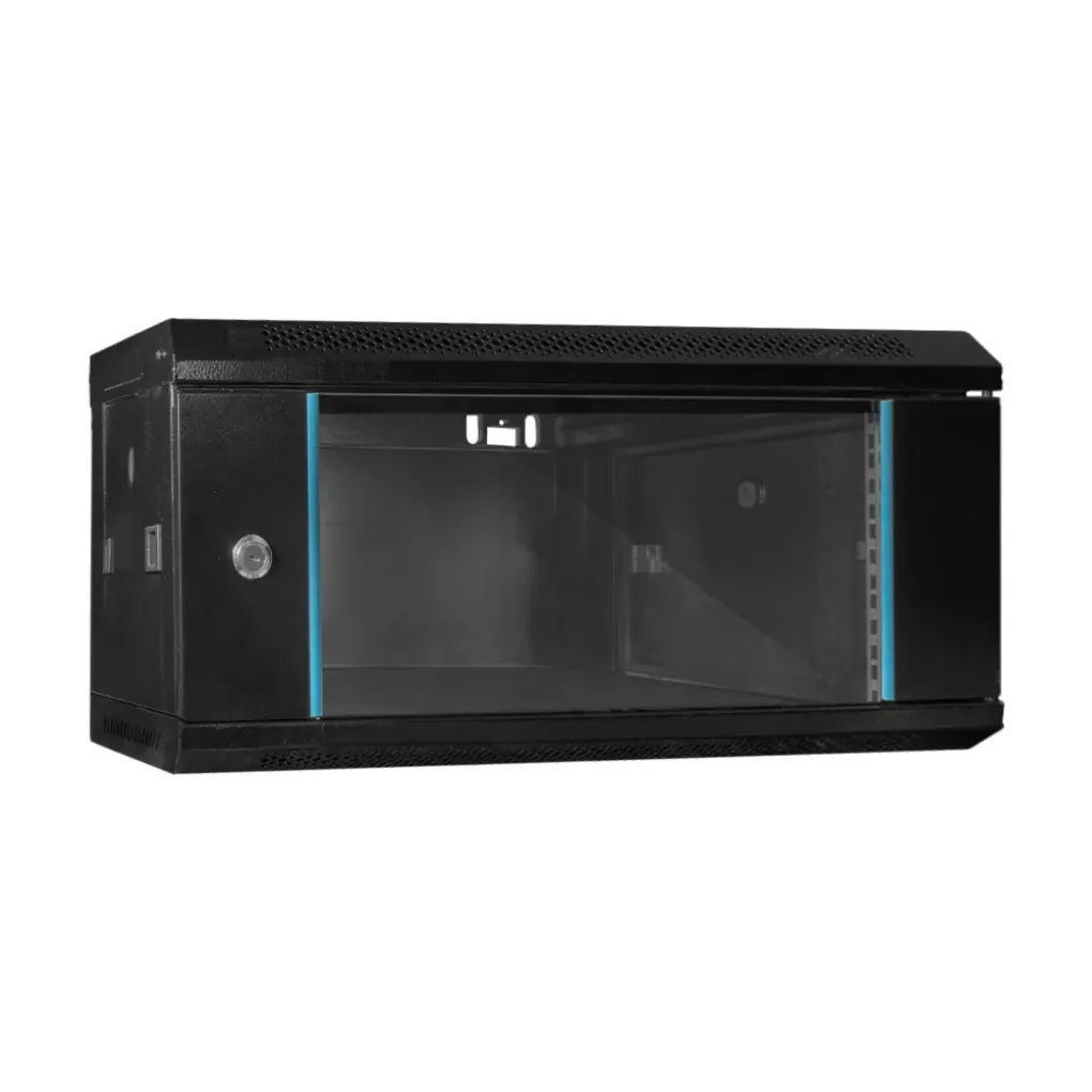 Комутаційна шафа E-NET 4U/600x450x280 Black (25-00056)