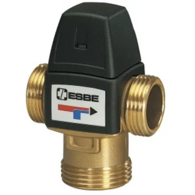 Термостатичний змішувальний клапан ESBE VTA322 1/2, 20-43 С, kvs 1.2