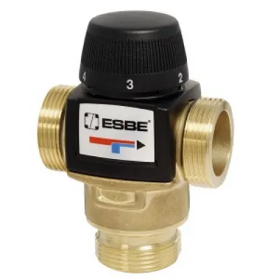 Термостатичний змішувальний клапан ESBE VTA572 1¼, 10-30 С, kvs 4.8