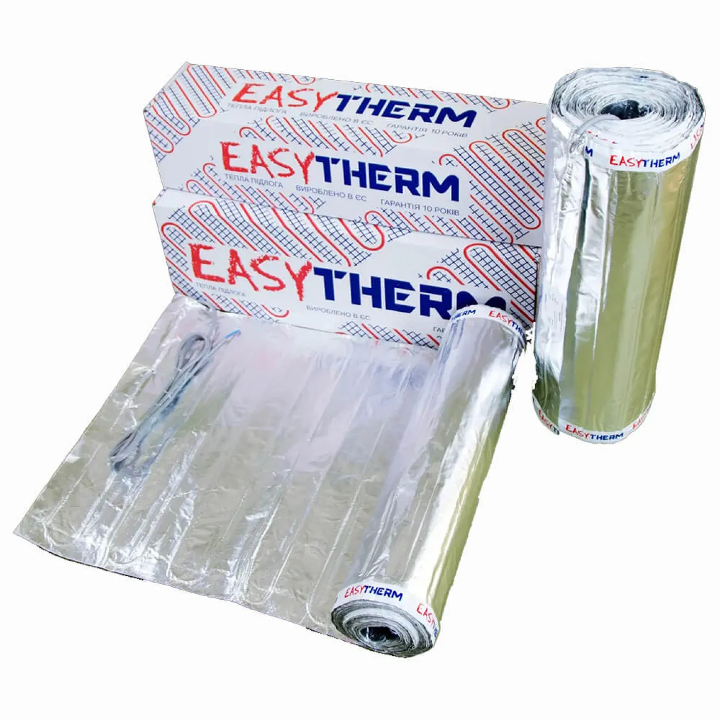 Нагрівальний мат двожильний з фольгою Easytherm EMF 1.50 240 Вт 1,5 м2 - Фото 2